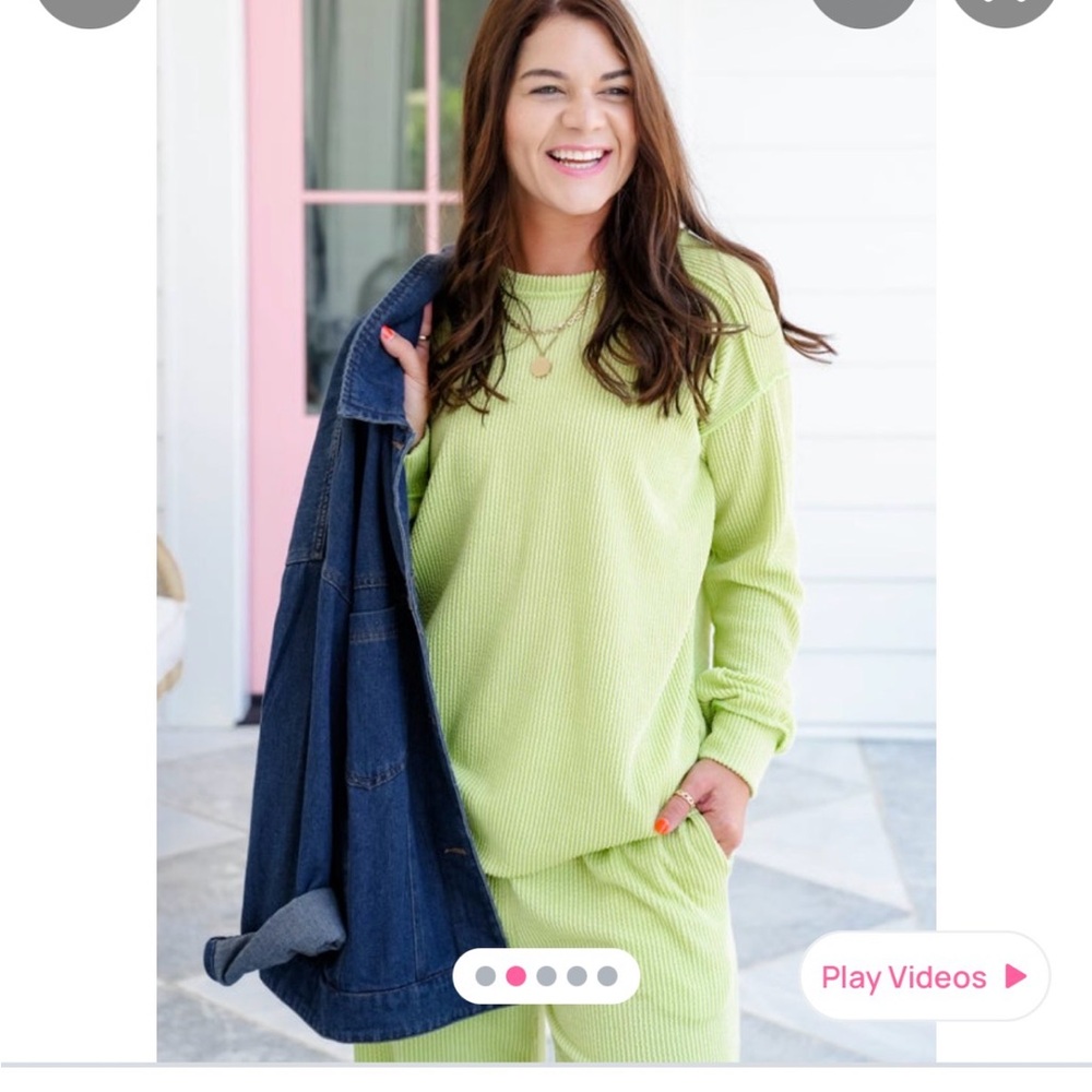 Lovely Melody Vibrant Knit Top